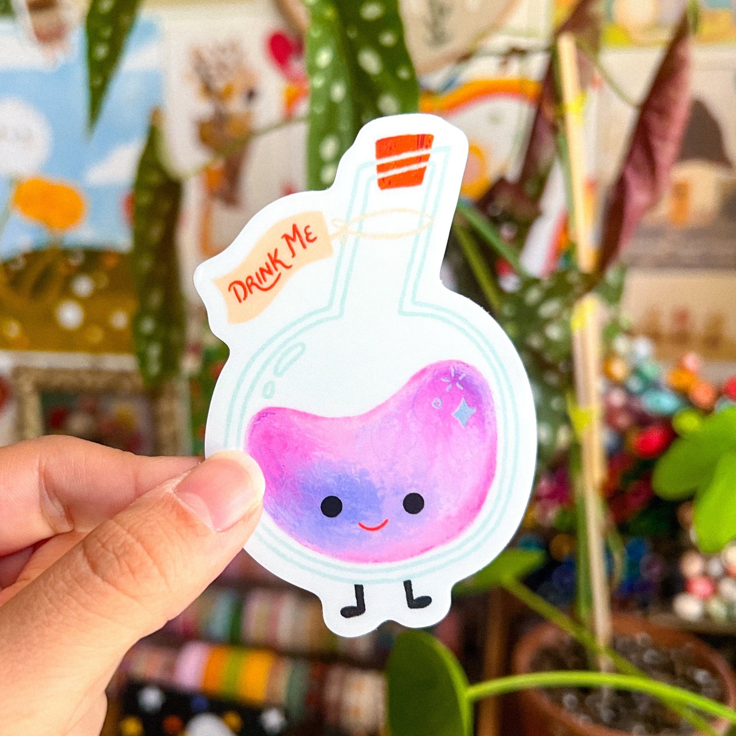 Holographic Potion Sticker