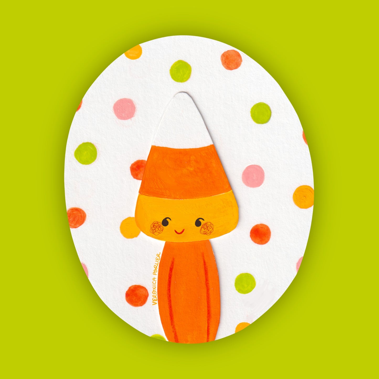Candy Corn Friend Print