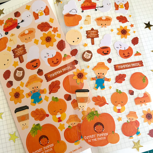 Pumpkin Patch Sticker Sheet
