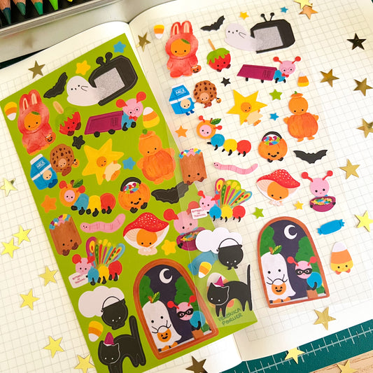 Halloween 2025 Sticker Sheet