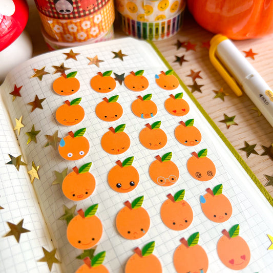 Clementine Emotions Planner Sticker Sheet (Set of 2)