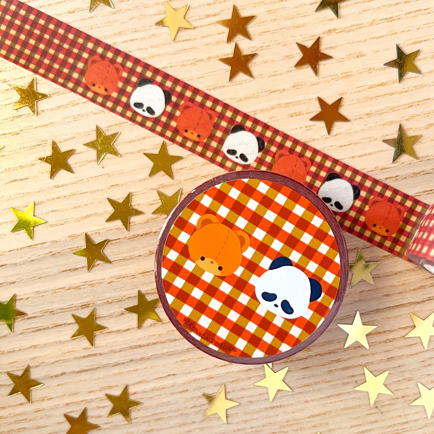 Panda & Teddy Washi Tape