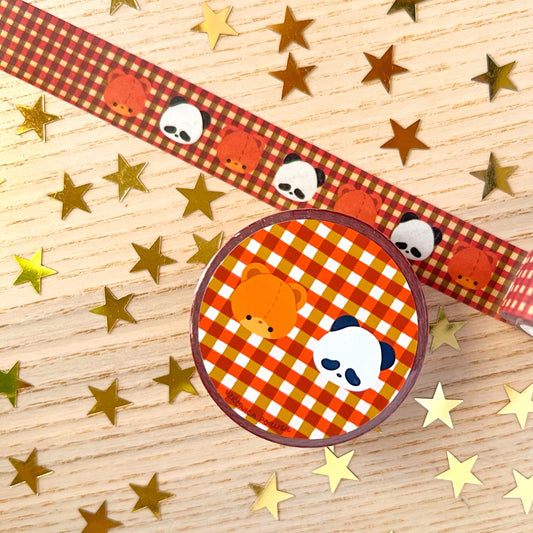 Panda & Teddy Washi Tape