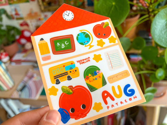 Back to School Sticker Sheet
