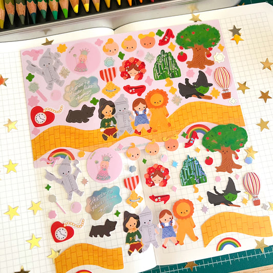 Wizard Of Oz/Wicked Sticker Sheet