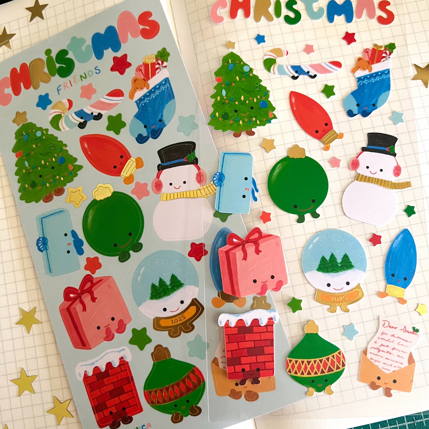 Christmas Sticker Sheets