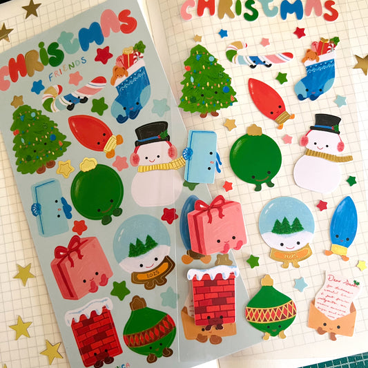Christmas Sticker Sheets