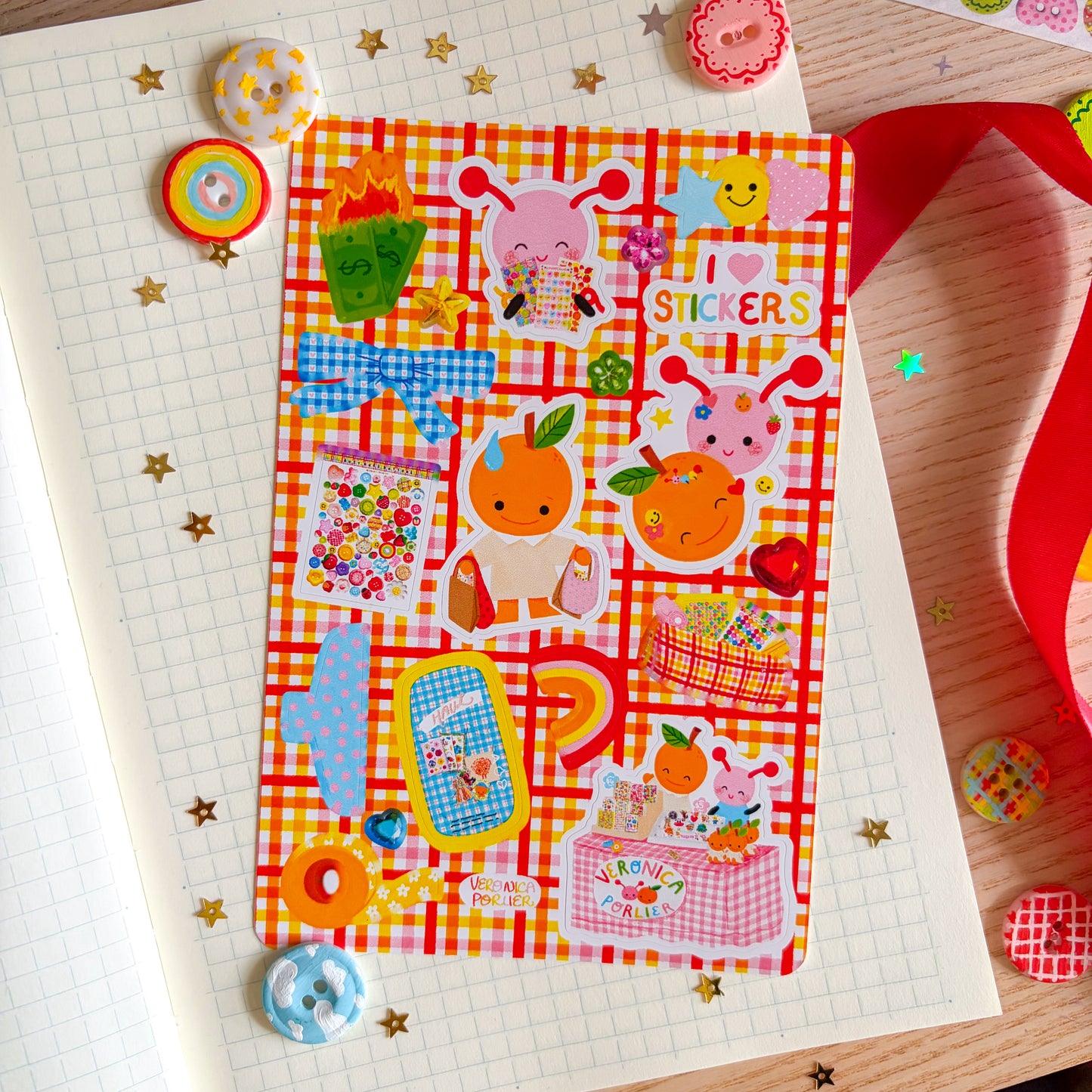 Art Market Sticker Sheet