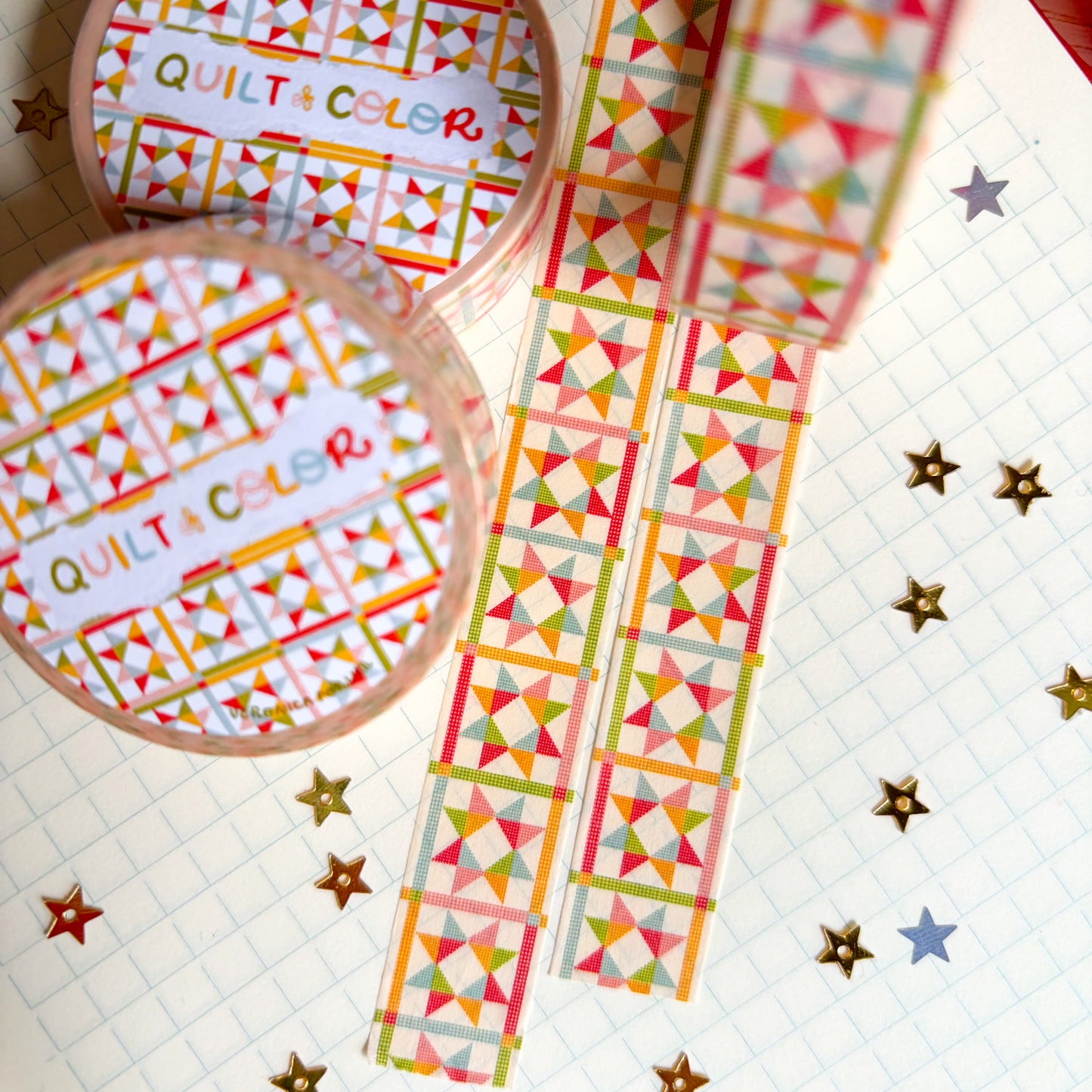 Quilt of Color Washi Tape