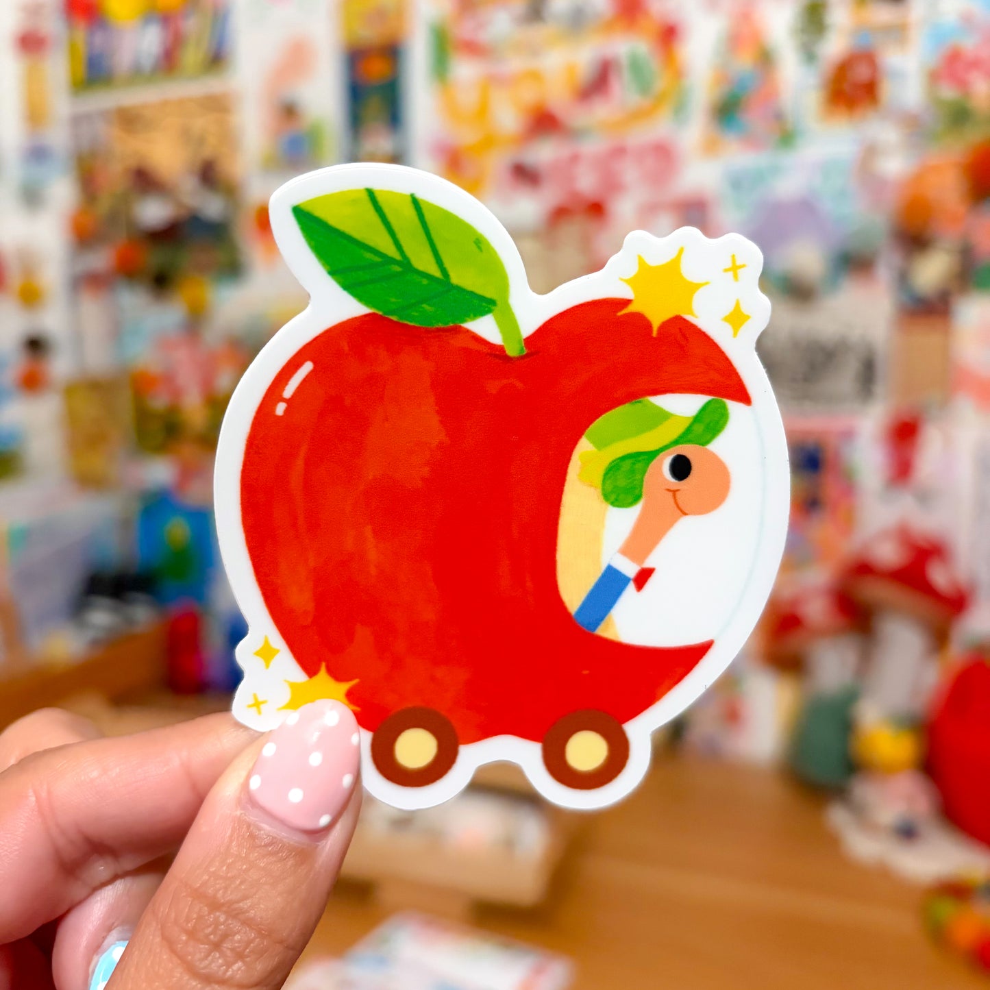 Lowly Worm Sticker