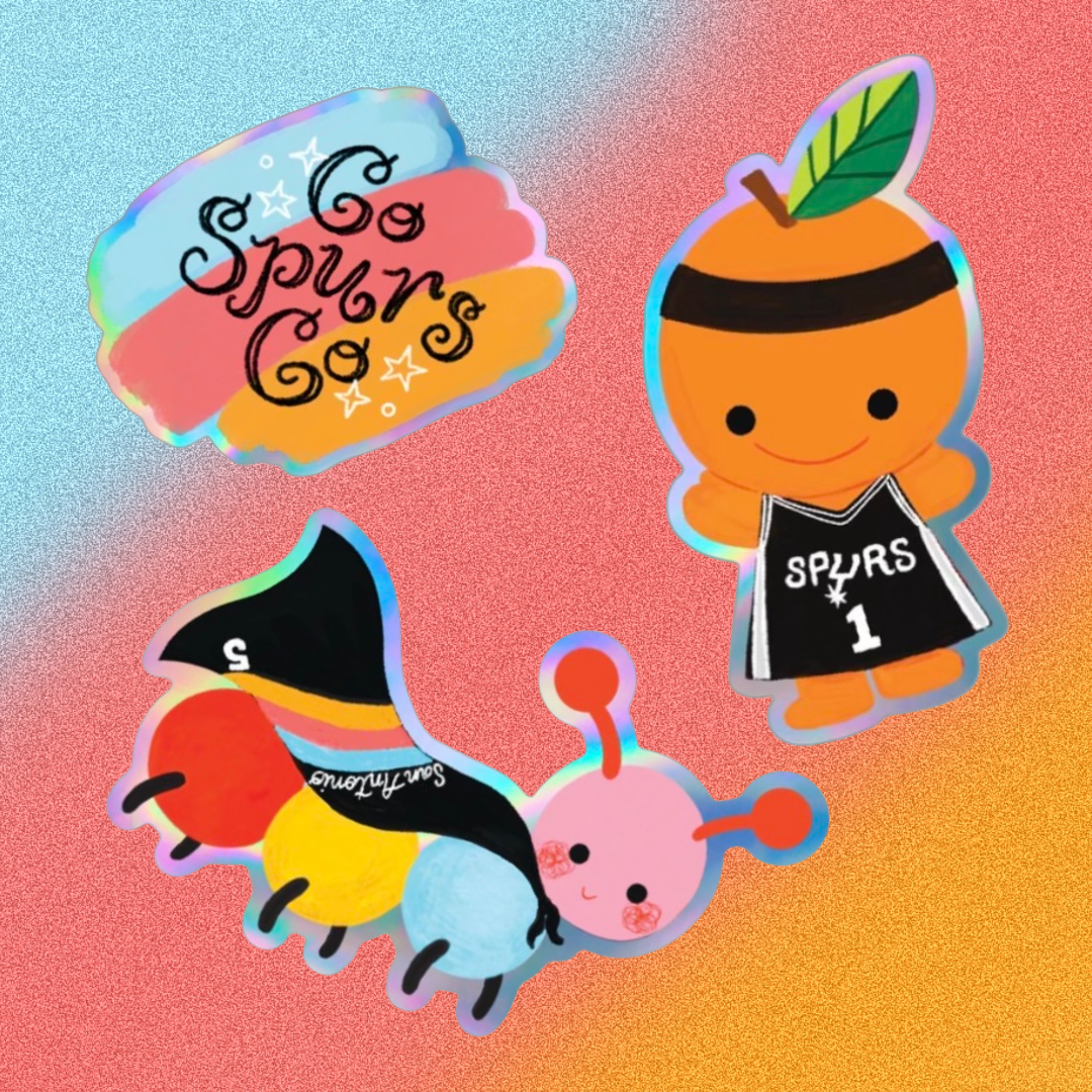 Spurs Sticker Set