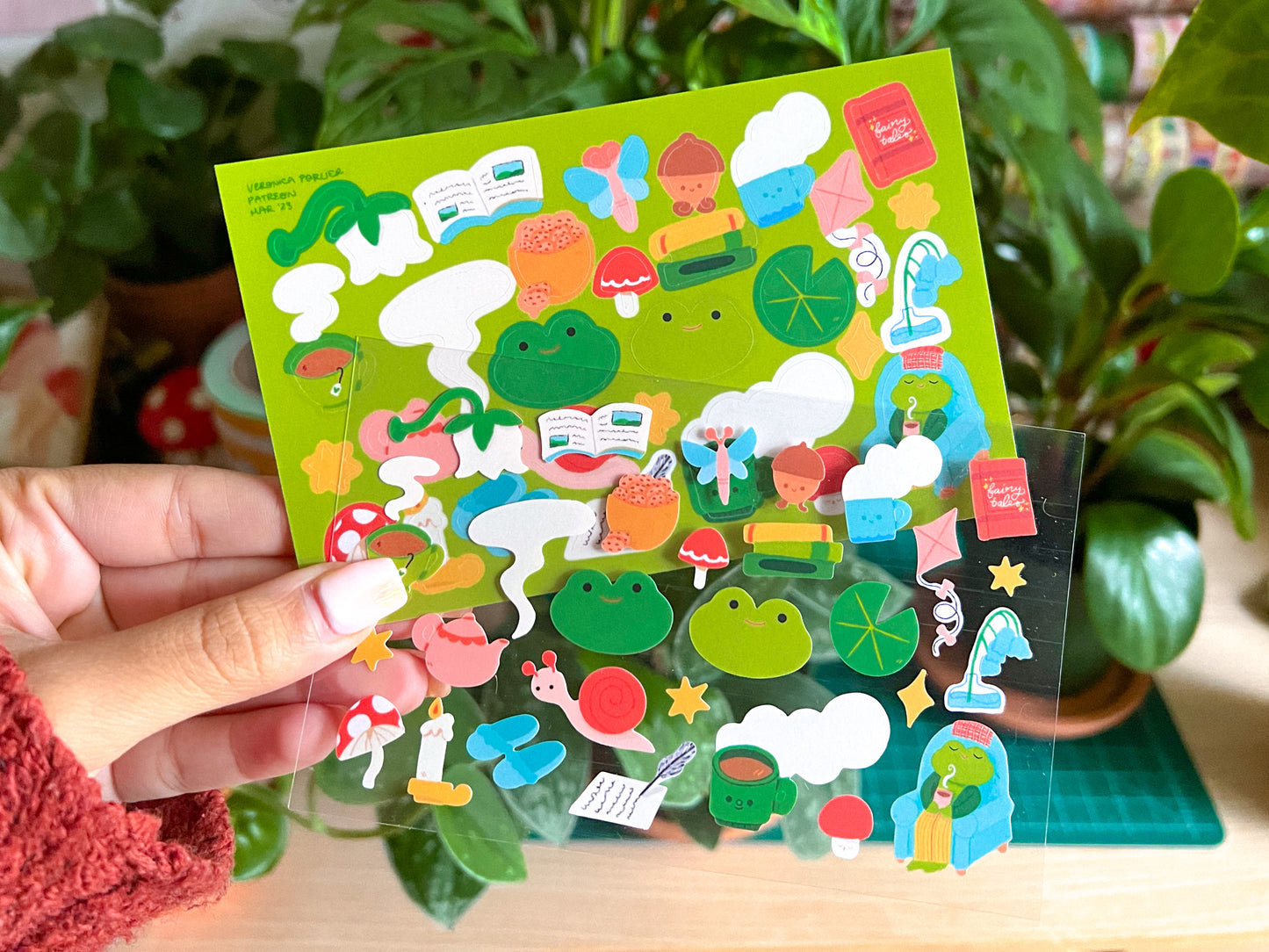 Frog and Toad Sticker