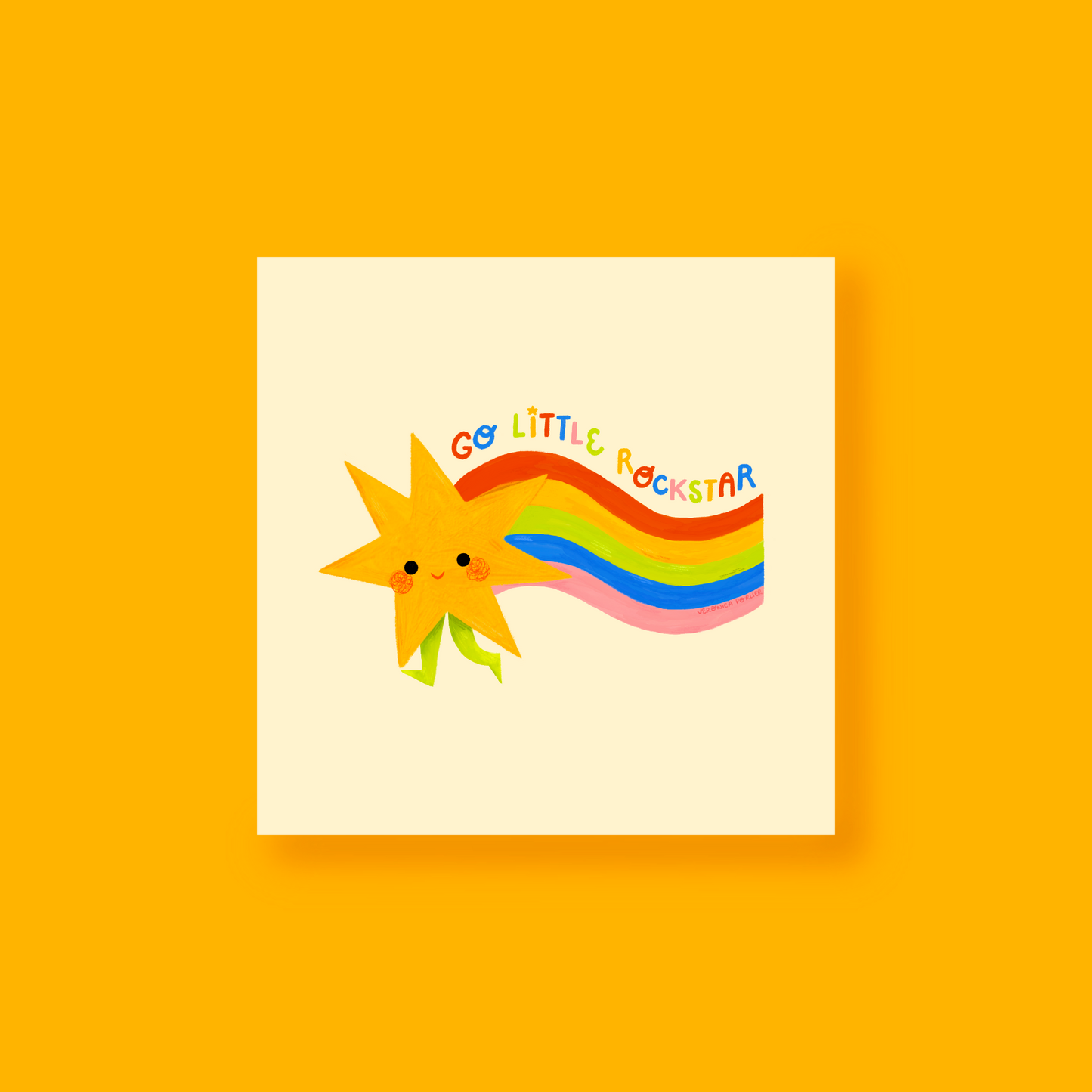 Go Little Rockstar Print