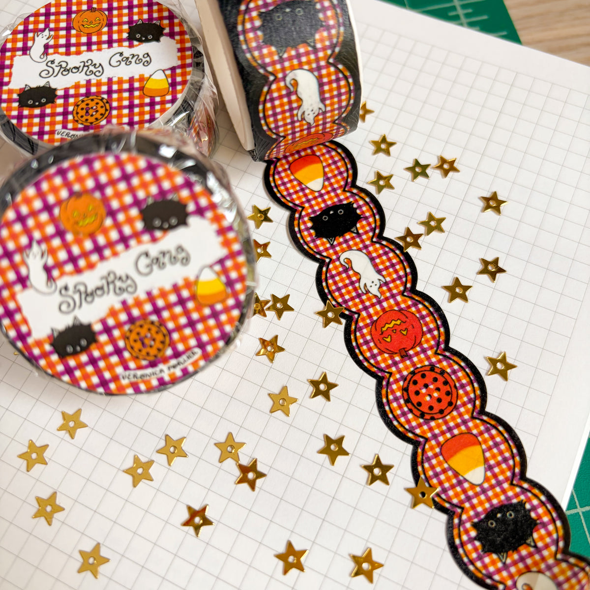 Spooky Gang Diecut Washi Tape