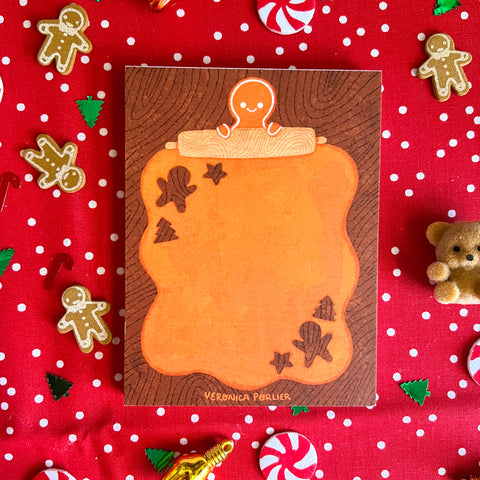 Gingerbreadman Memo Pad