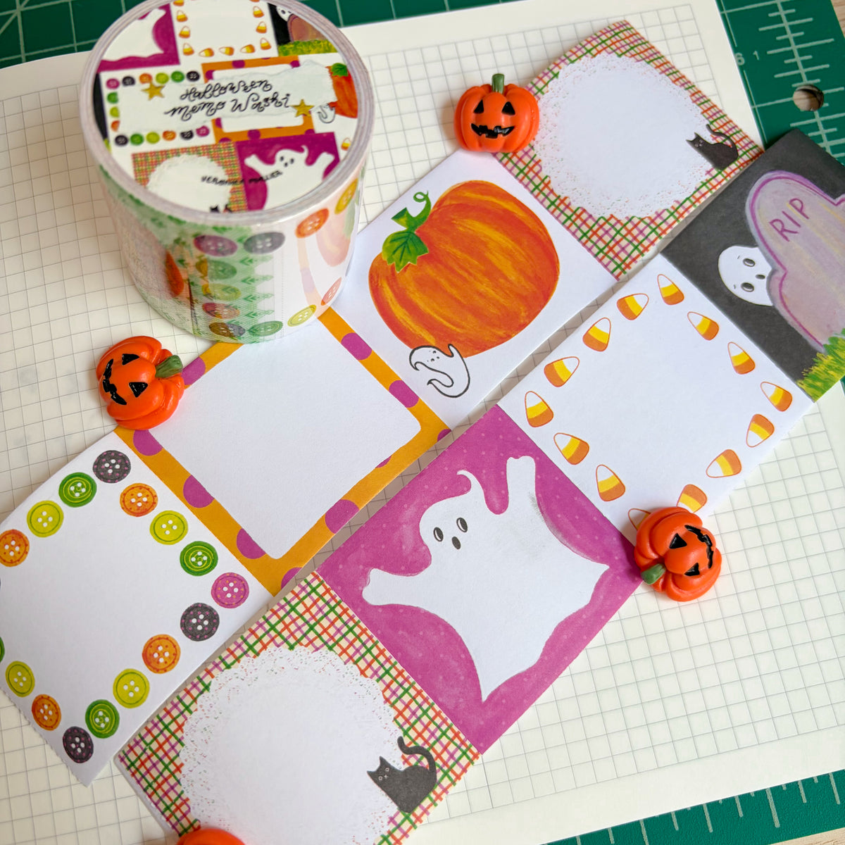 Halloween Memo Washi Tape
