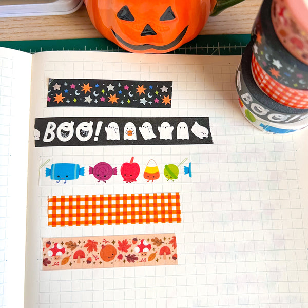 Halloween Candy Friends Washi Tape