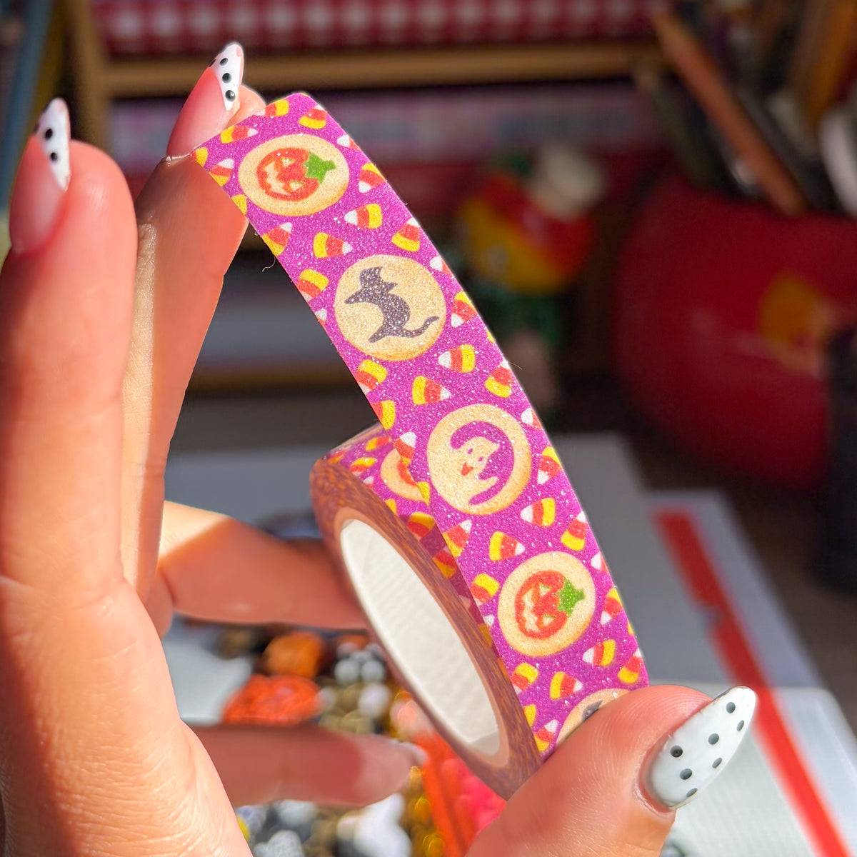 Spooky Cookies Glitter Washi Tapes