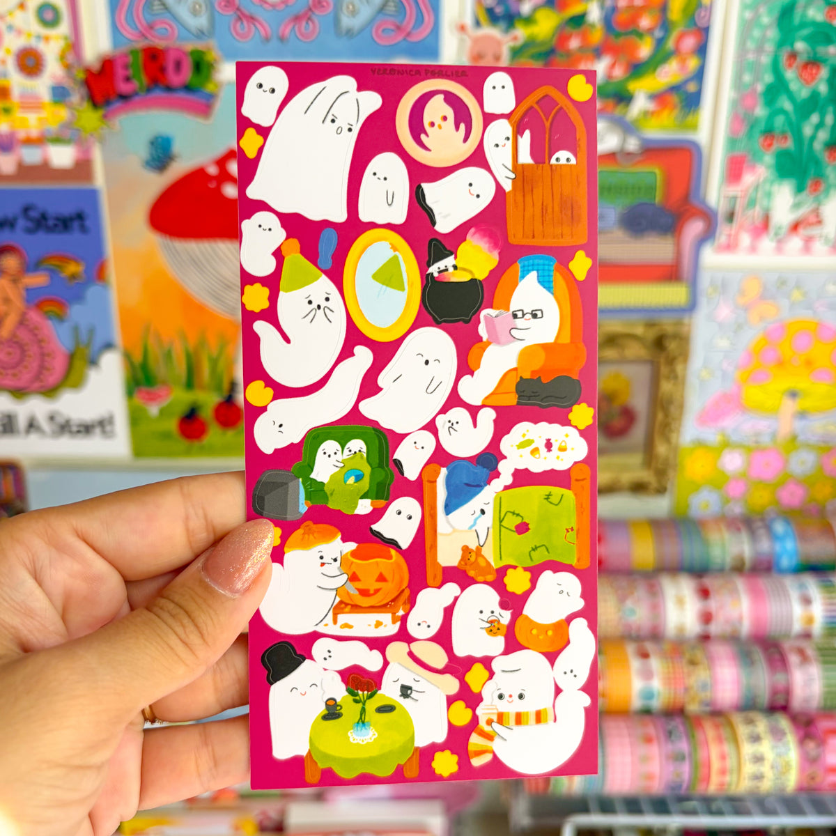 Life of Ghosts Sticker Sheet