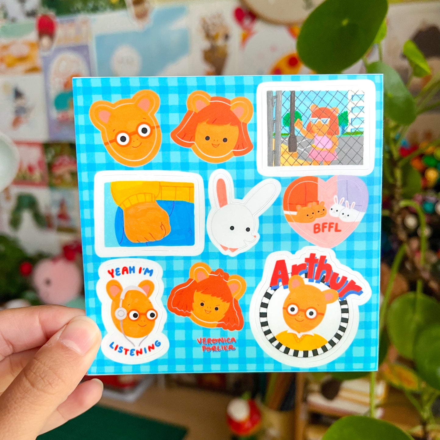 Arthur Sticker Sheet