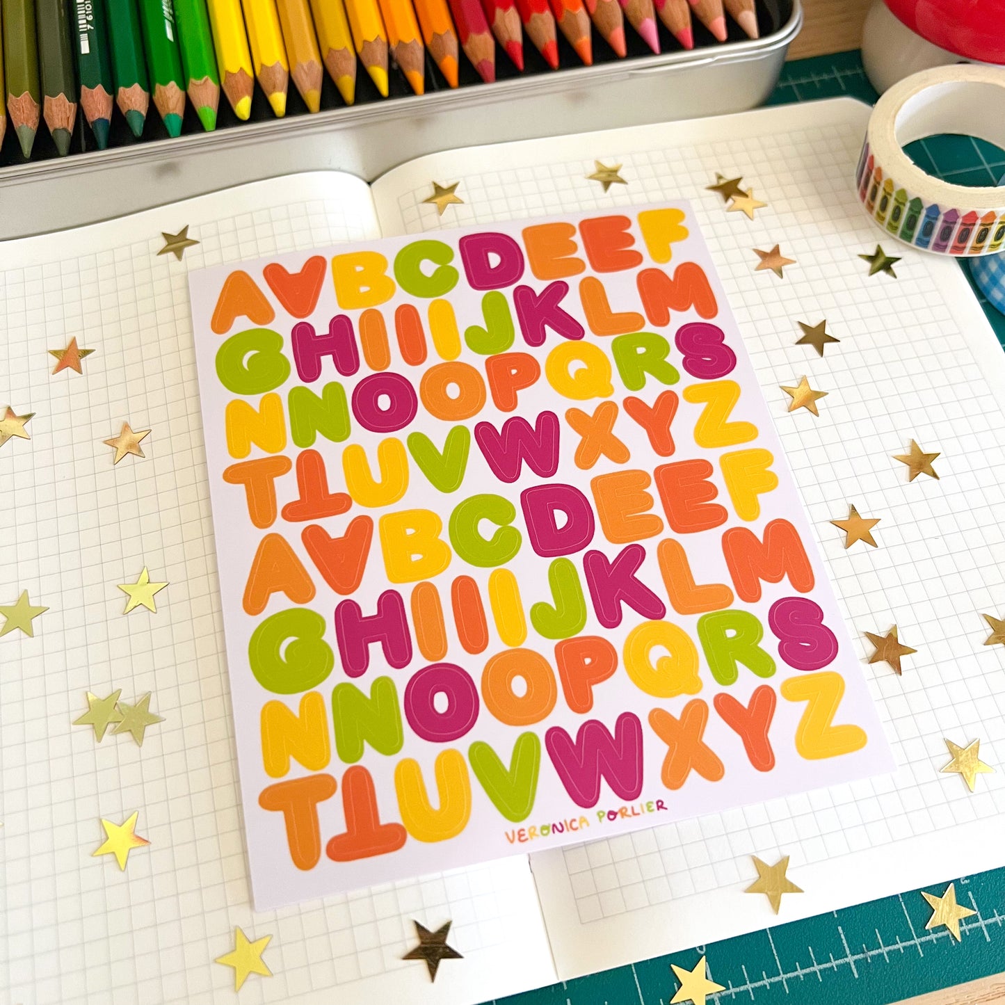 Spooky Vibes Alphabet