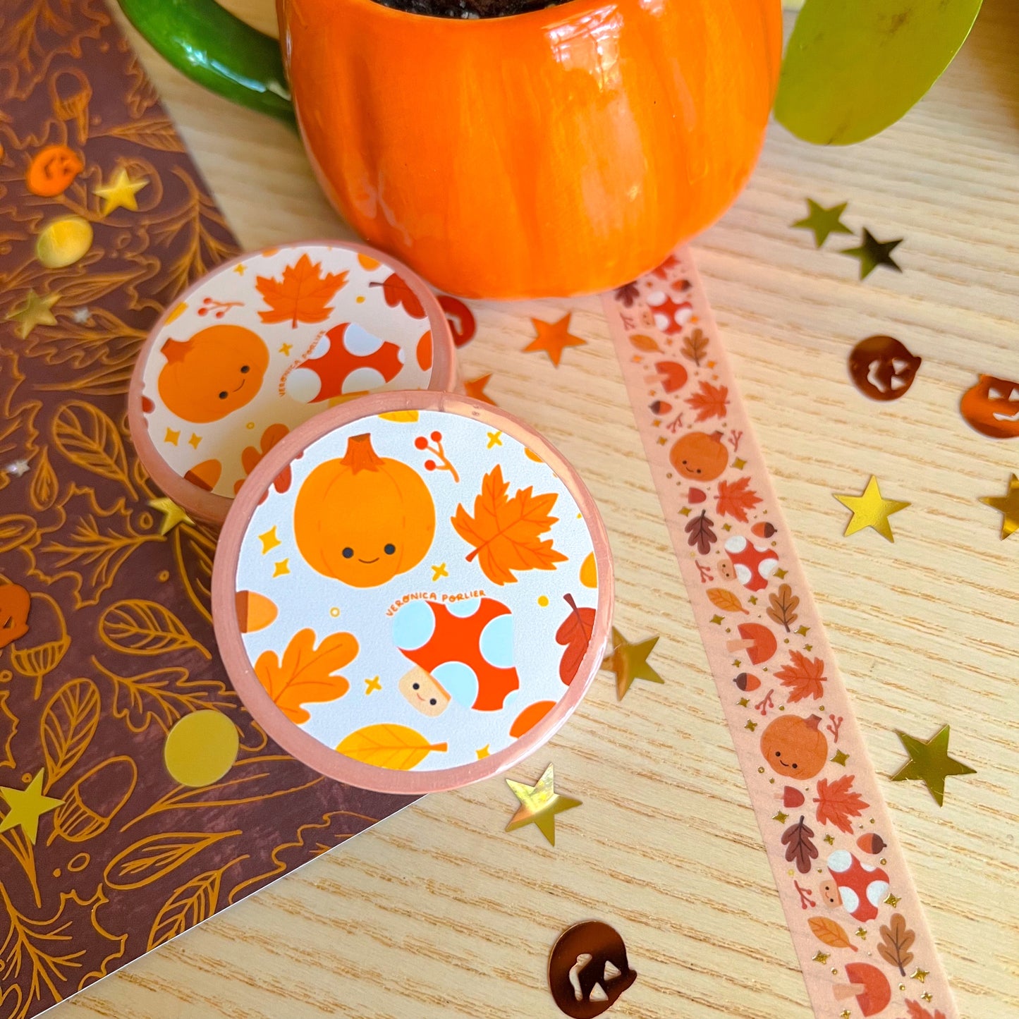 Holo Autumn Washi Tape