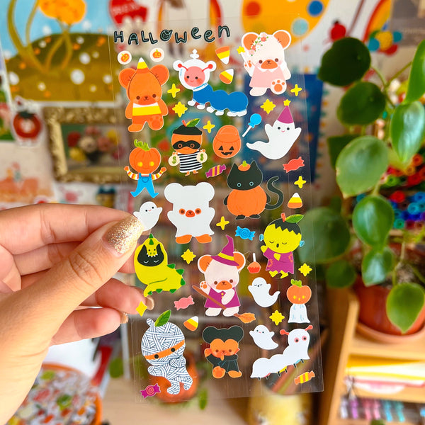 2022 Trick or Treaters Deco Sticker Sheet