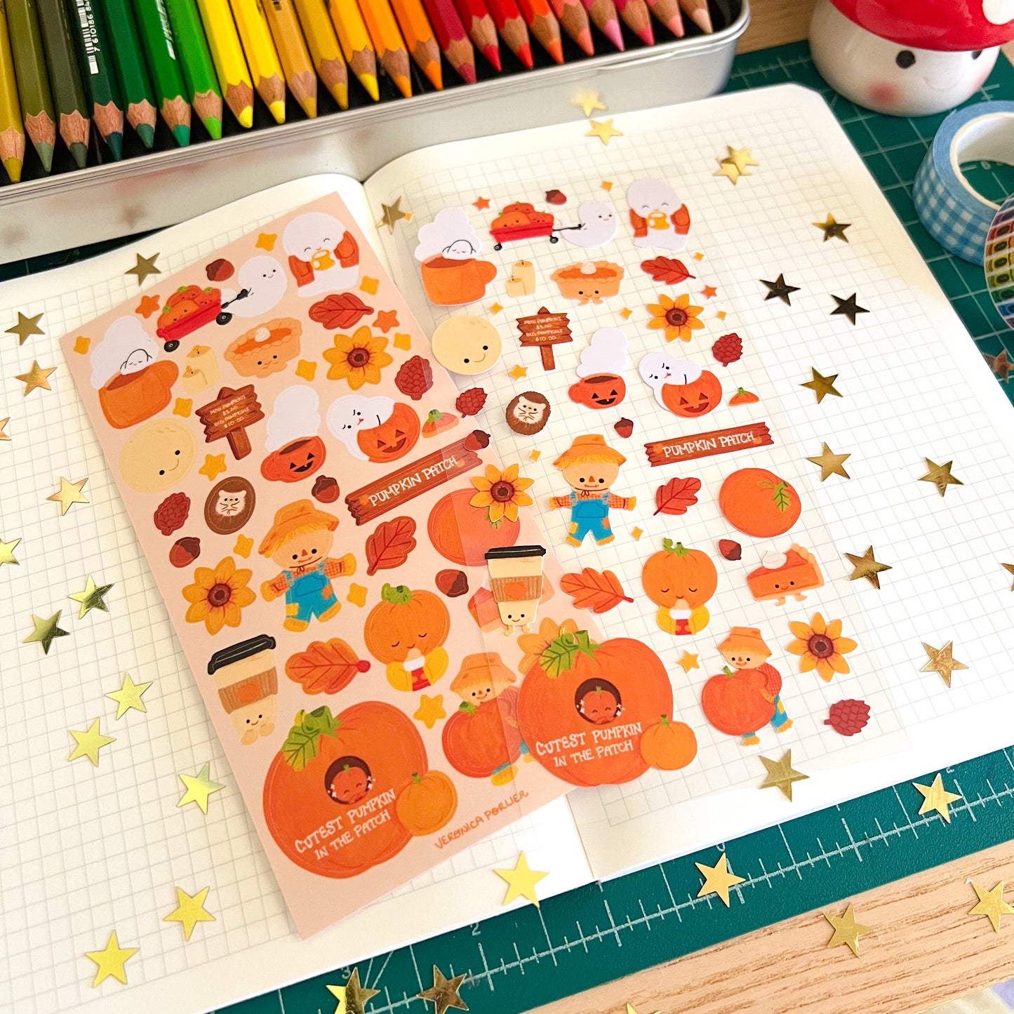 Pumpkin Patch Sticker Sheet