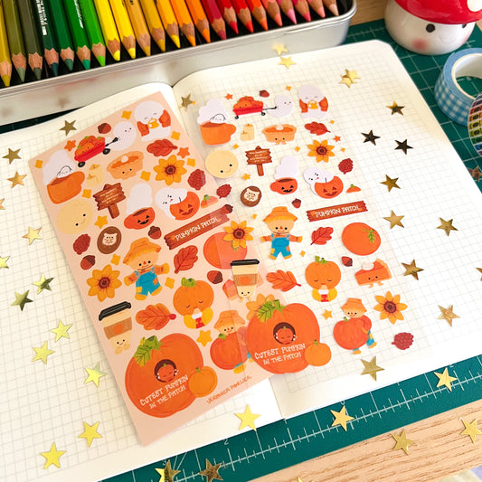 Pumpkin Patch Sticker Sheet