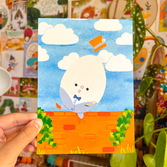 Humpty Dumpty Print