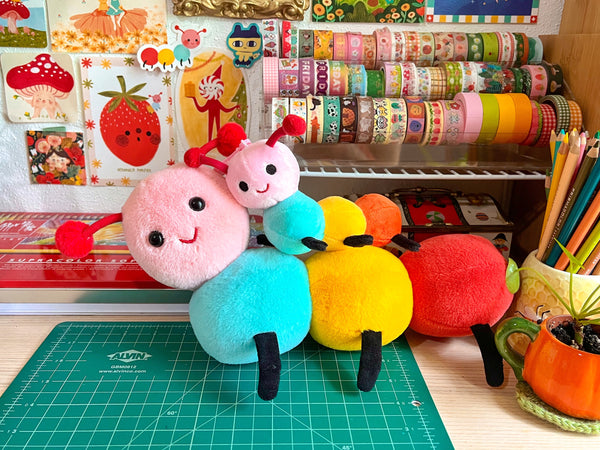 Busy Bug Keychain Plushie