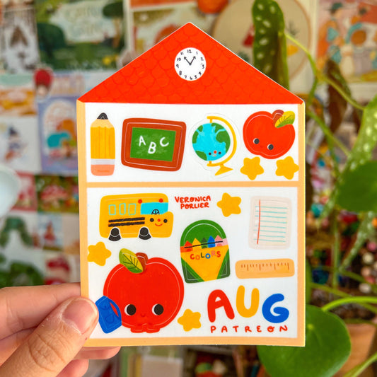 Back to School Sticker Sheet