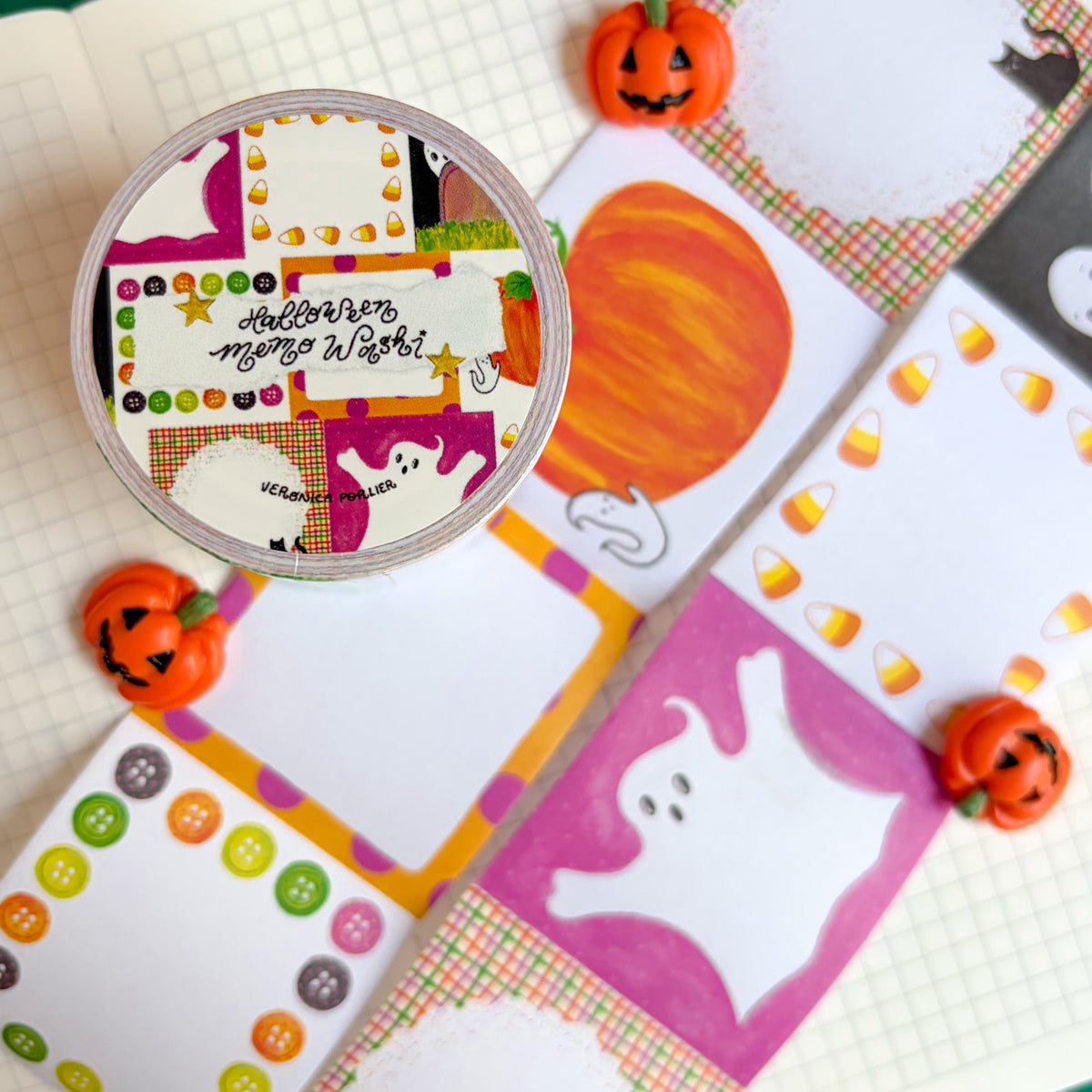 Halloween Memo Washi Tape