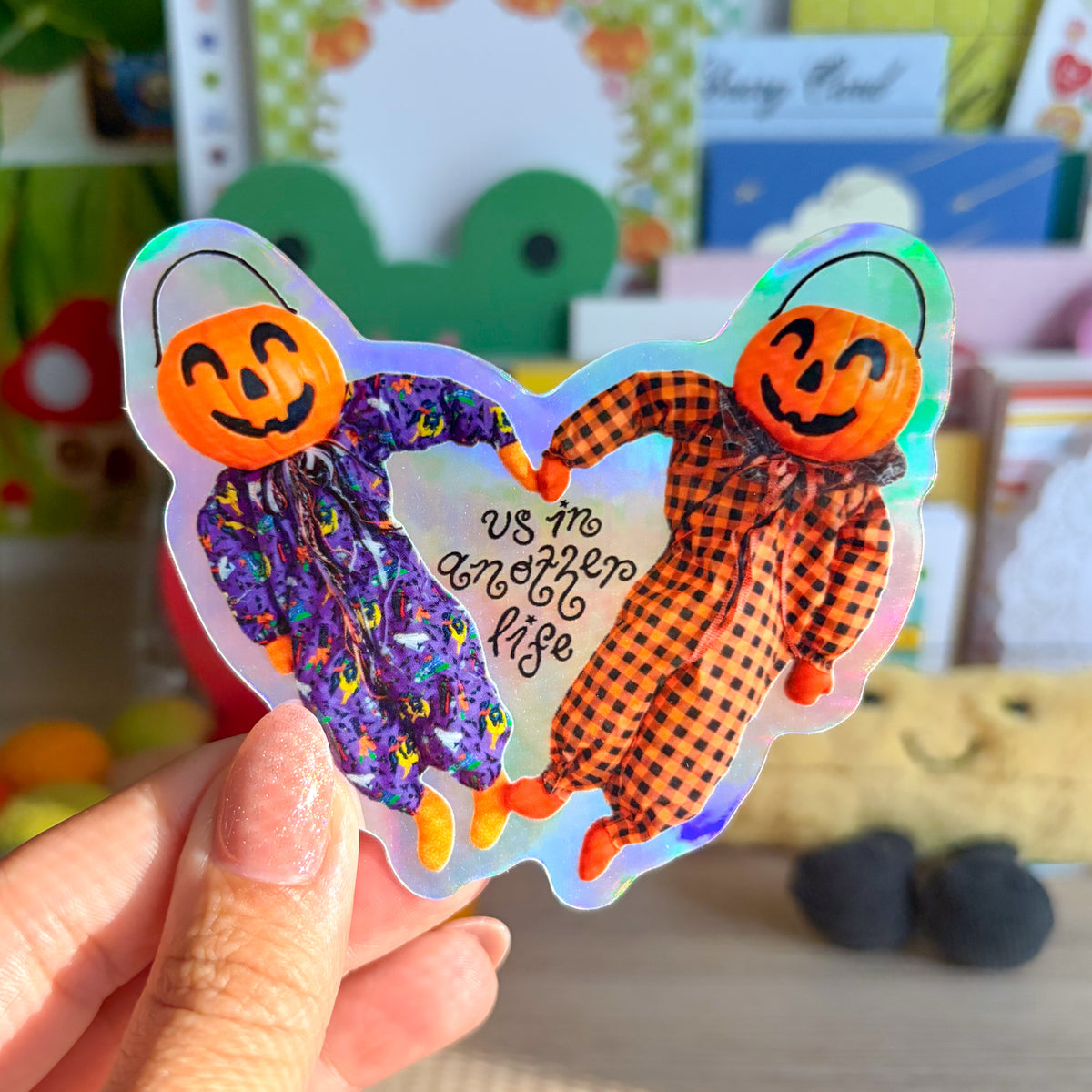 Us In Another Life Holographic Sticker