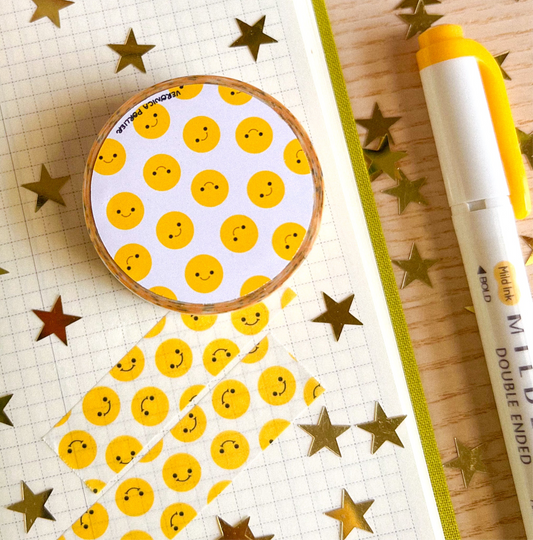 Smiley Face Washi Tape