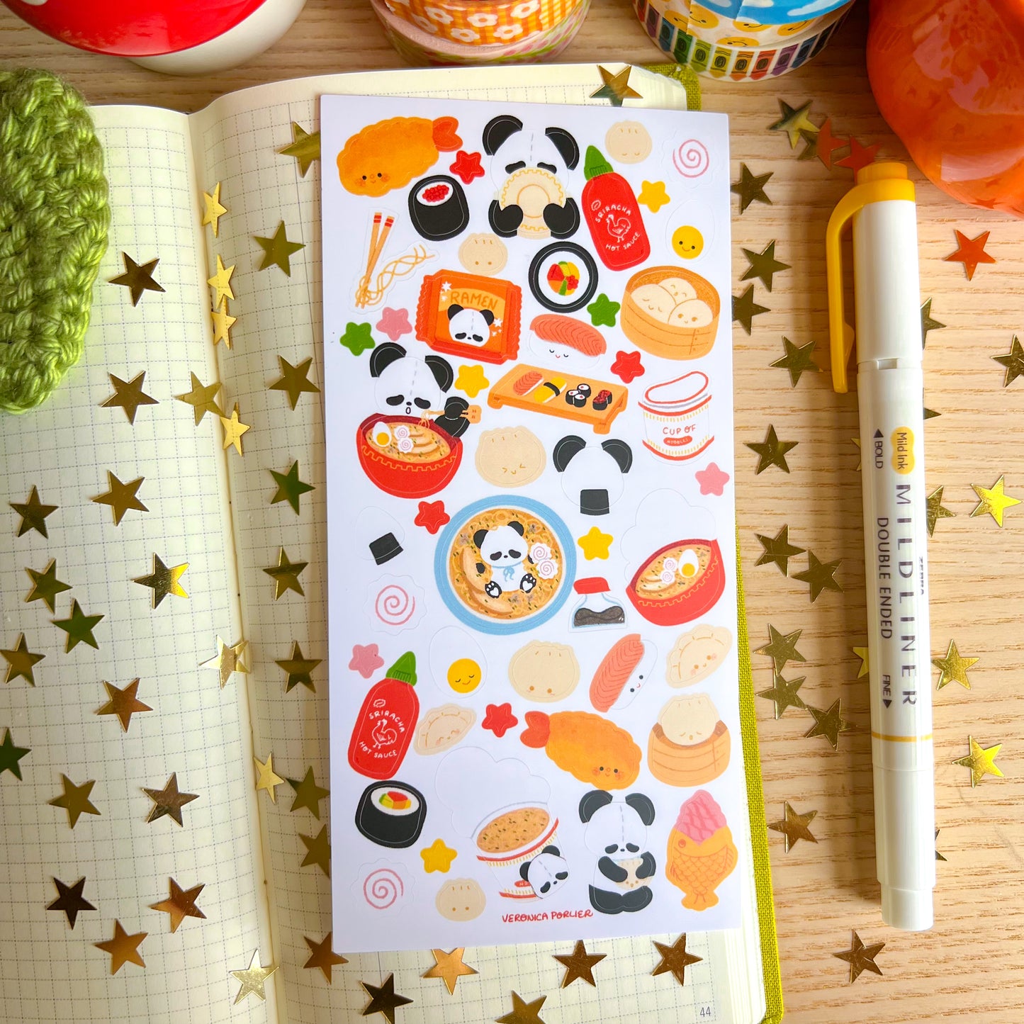 Bamboo’s Ramen Sticker Sheet