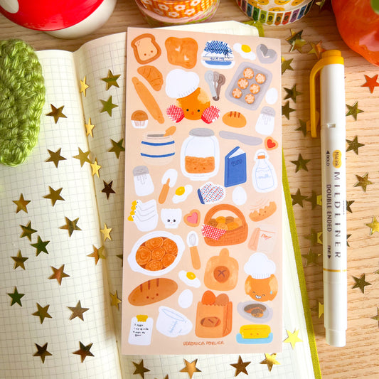 Baking Time Sticker Sheet