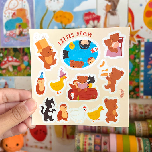 Little Bear Sticker Sheet