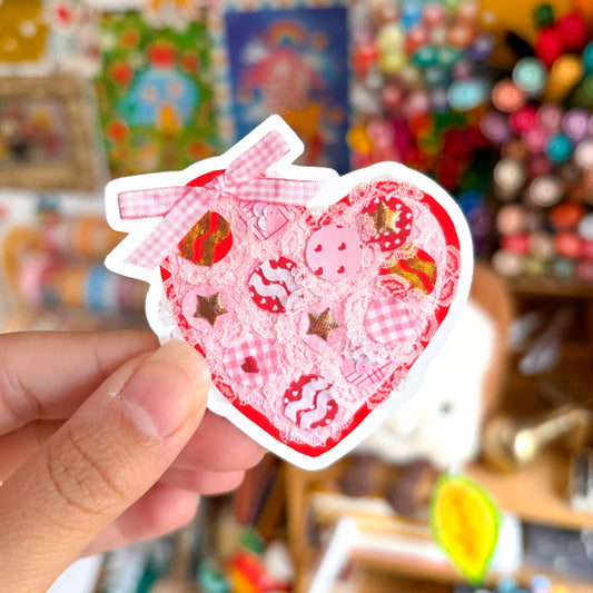 Unique Chocolate Box Sticker