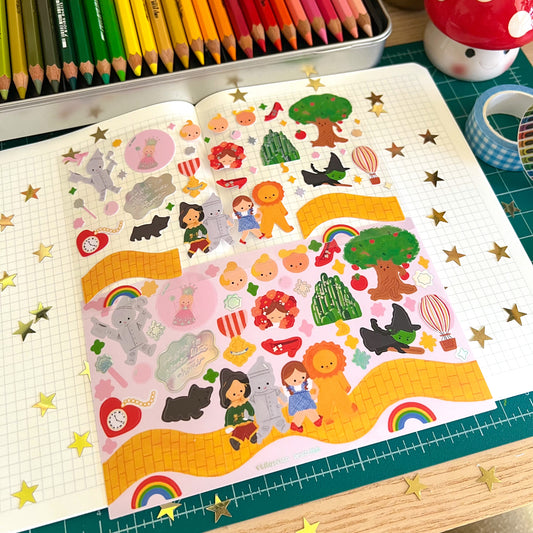 Wizard Of Oz/Wicked Sticker Sheet