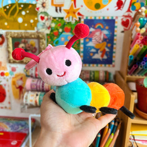 Busy Bug Keychain Plushie