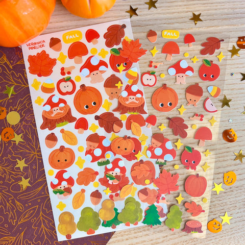 Fall Friends Sticker Sheet