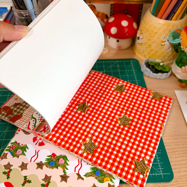 Holiday Christmas Scrapbook Paper Pad
