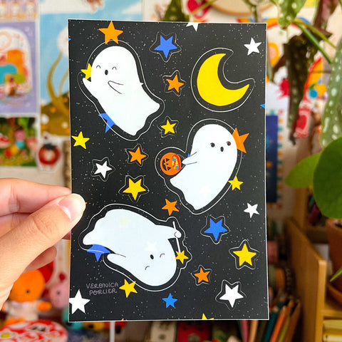 Ghosties Sticker Sheet