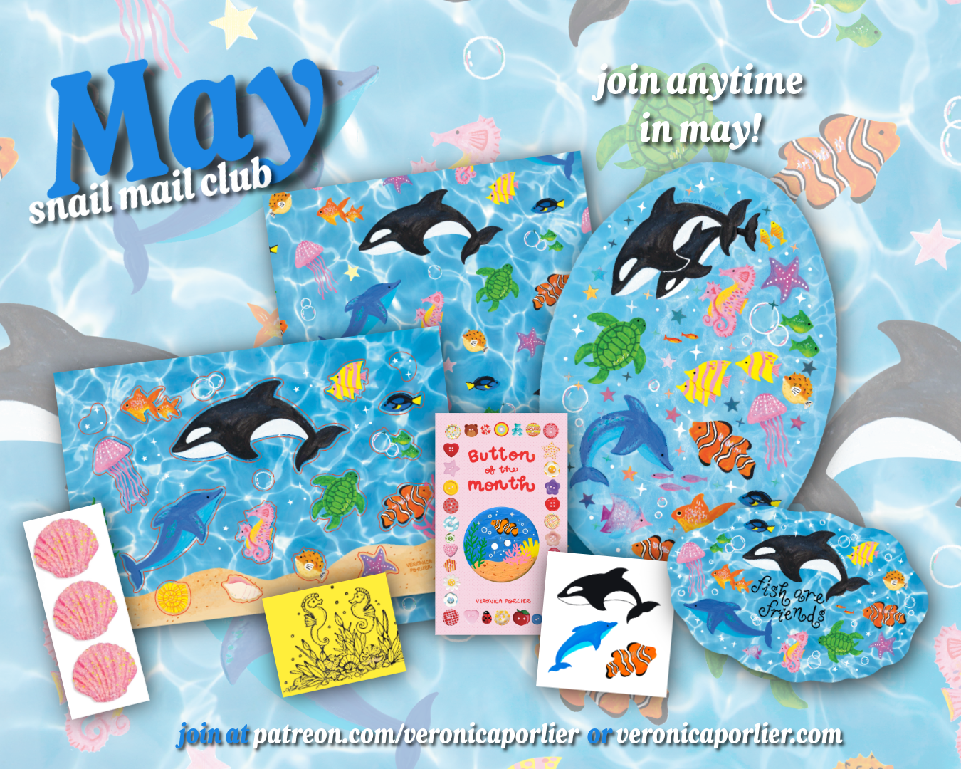 Busy Bug’s Snail Mail Clubs