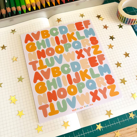 Poppy Alphabet