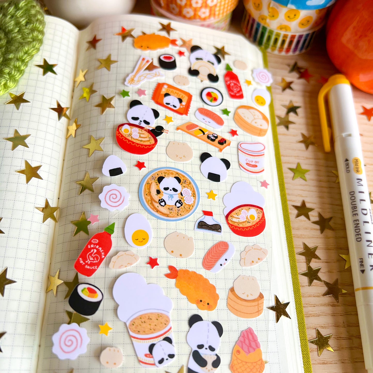 Bamboo’s Ramen Sticker Sheet