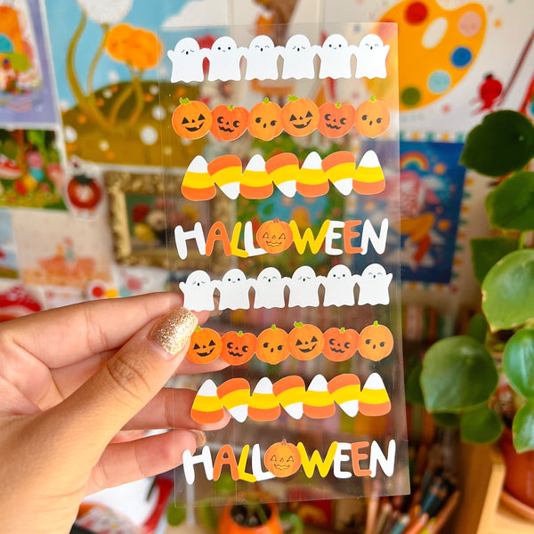 Halloween Garland Deco Sticker Sheet