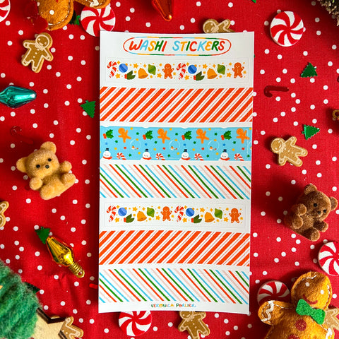 Christmas Washi Sticker Sheet