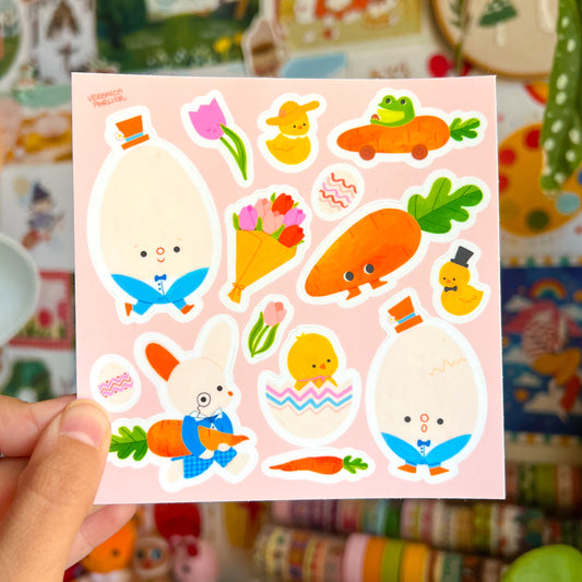 Springtime Friends Sticker Sheet